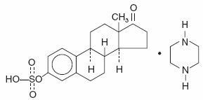 structural formula of estropipate