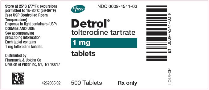 PRINCIPAL DISPLAY PANEL - 1 mg Tablet Bottle Label