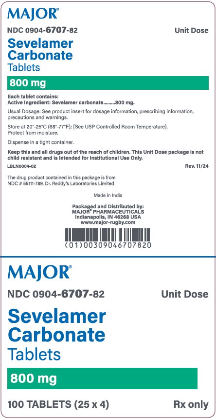 800mg carton label