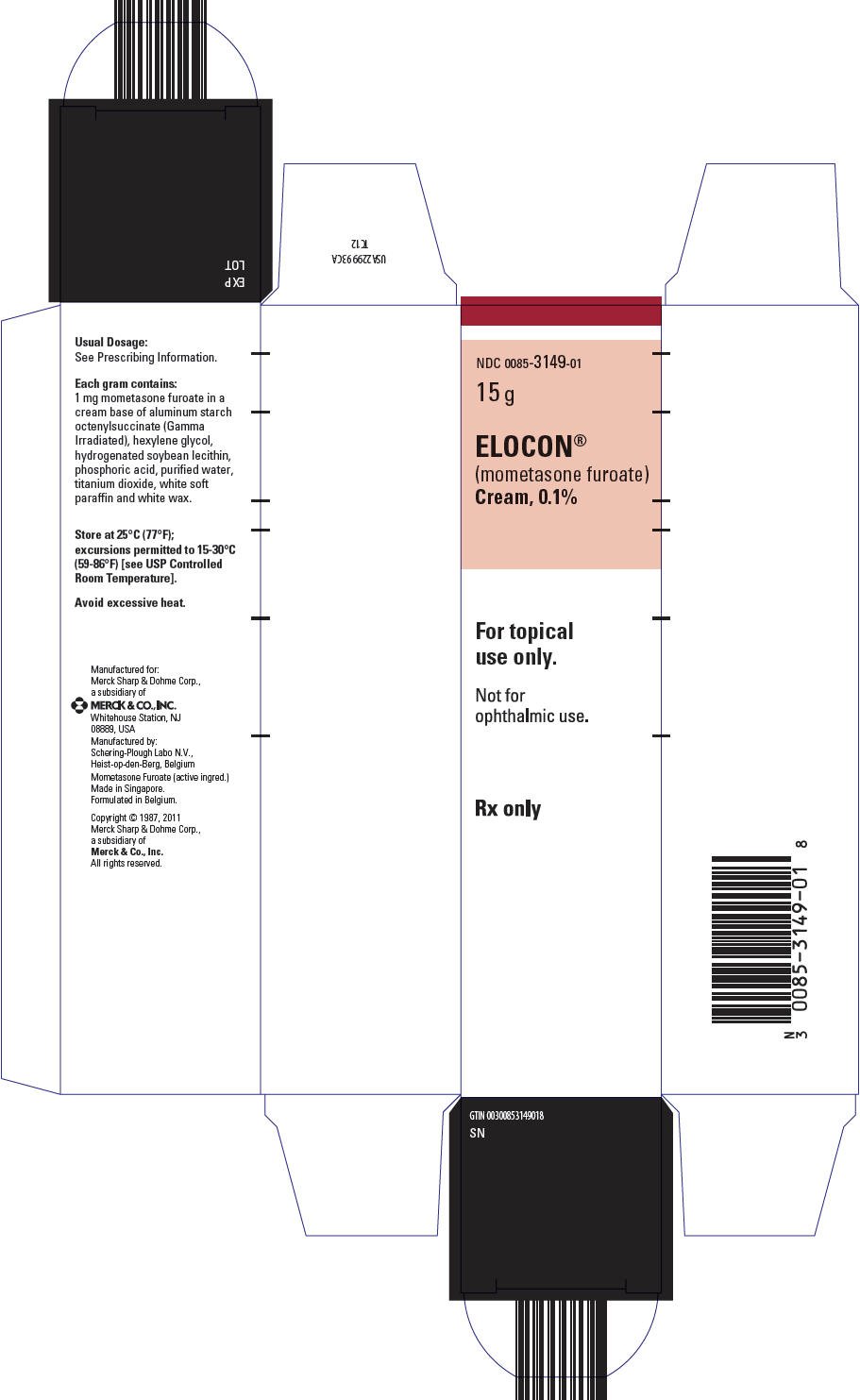 Principal Display Panel - 15 g Tube Carton