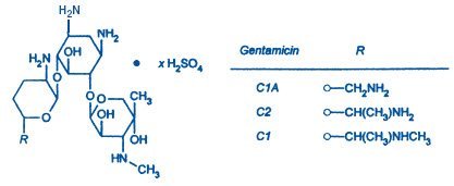 Gentamicin Structural Formula