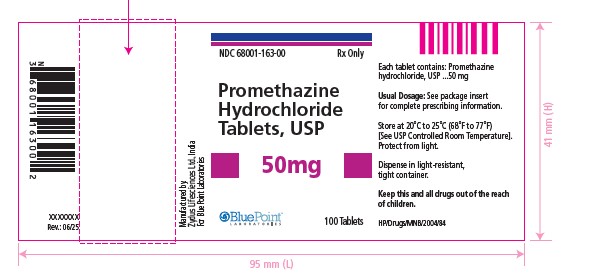 Promethazine HCL Tabs USP 50mg