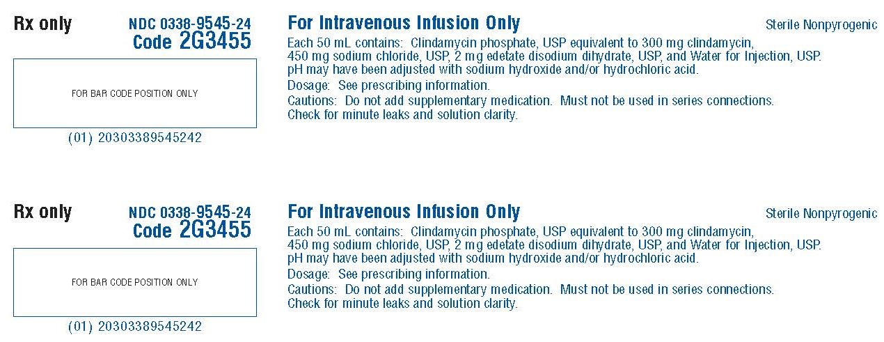 Clindamycin Phosphate in Sod. Chlor. carton NDC 0338-9545-24 panel 2 of 2