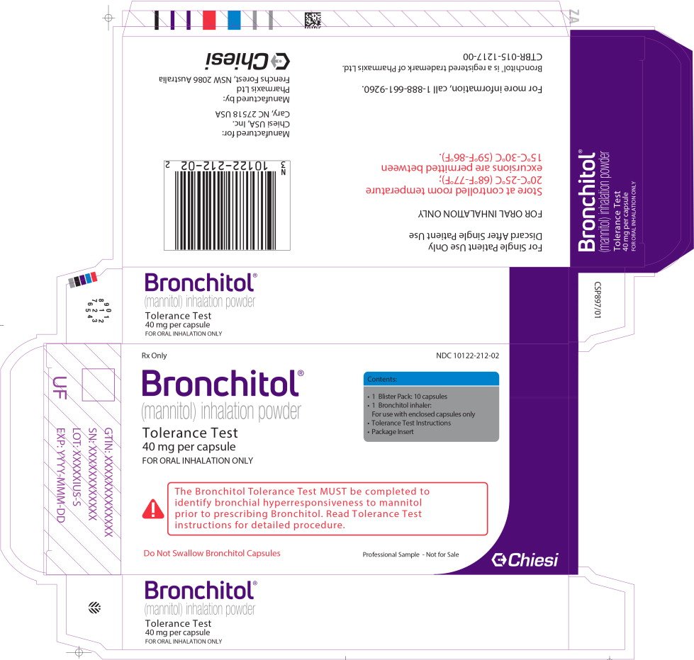 Principal Display Panel - 40 mg Tolerance Test Carton Label