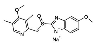 Esomeprazole Sodium Chemical Structure