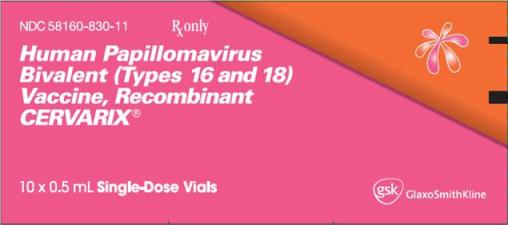 ndc human papillomavirus vaccine