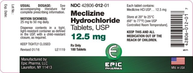 Meclizine Dizziness Side Effect
