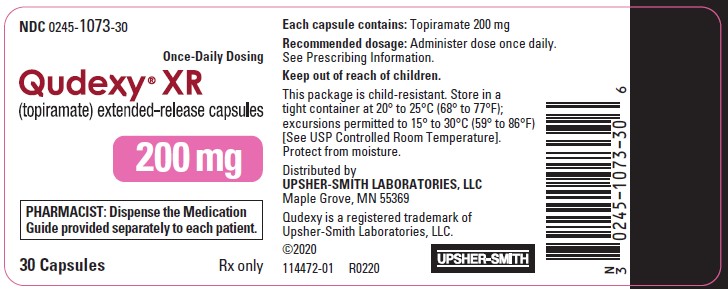 200 mg Capsule Bottle Label