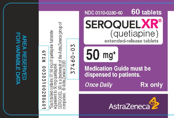 quetiapine 50mg modified-release tablets