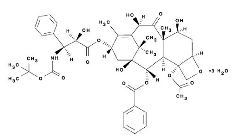 Docetaxel-Structure