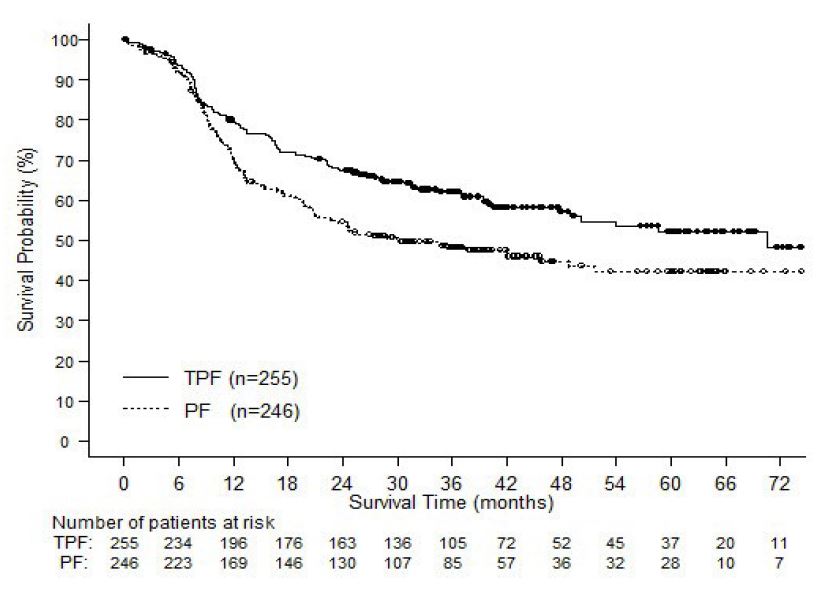 Figure 10: TAX324 Overall Survival K-M Curve