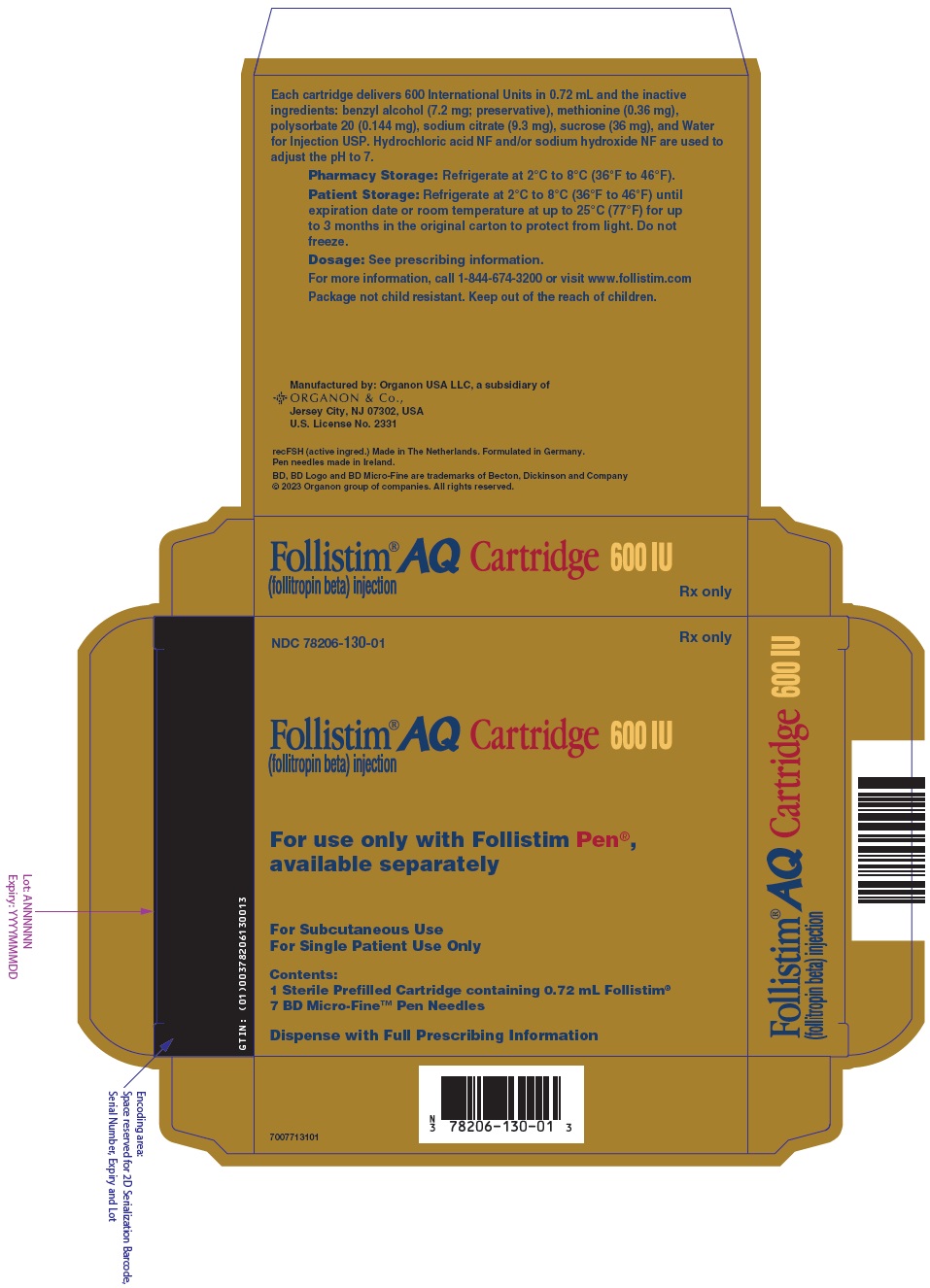 PRINCIPAL DISPLAY PANEL - 600 IU Kit Carton
