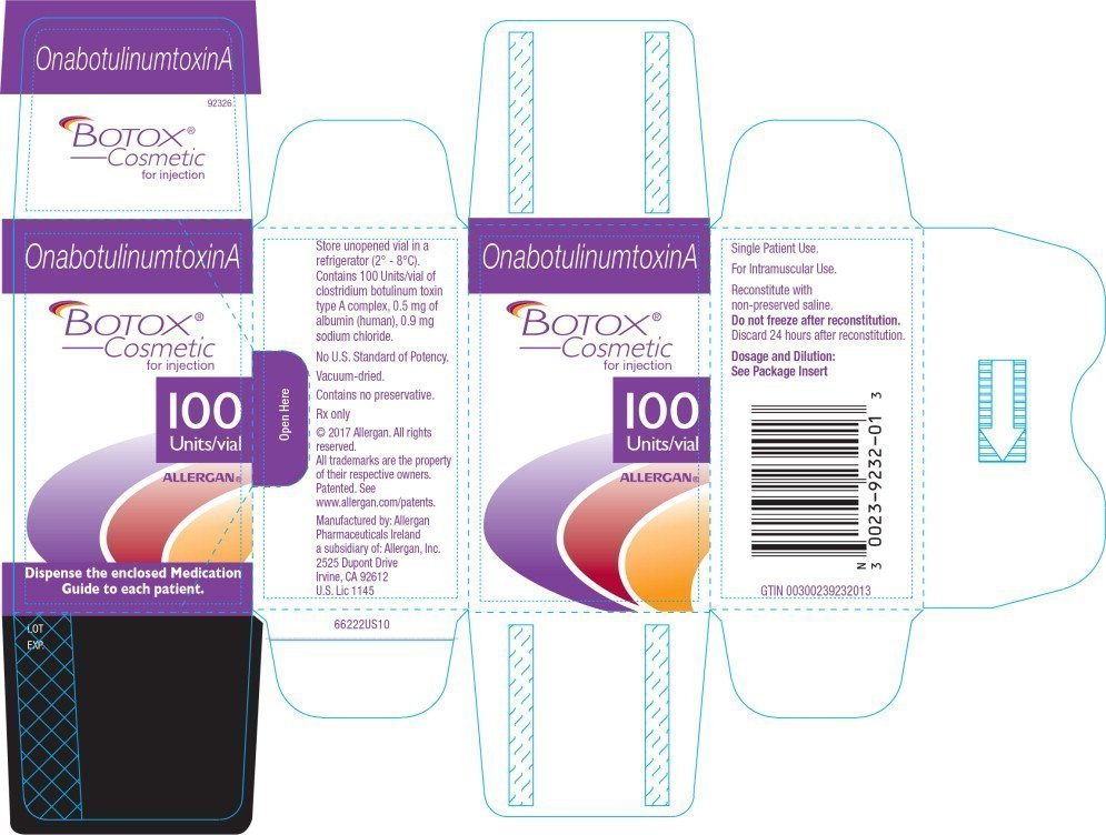 Botox Cosmetic FDA prescribing information, side effects and uses