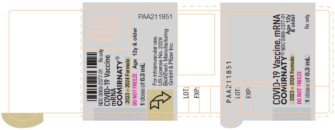 PRINCIPAL DISPLAY PANEL - 0.3 mL Prefilled Syringe Label