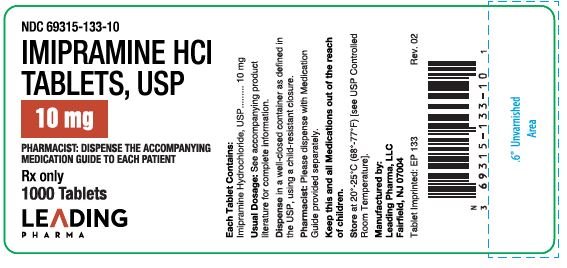 Imipramine 10mg 1000tab Label