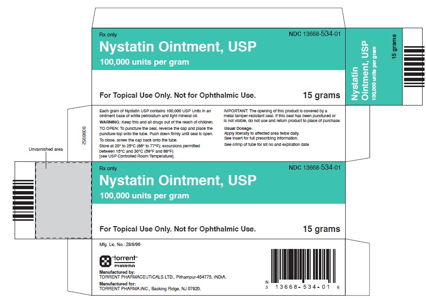 Carton Label of 15 g