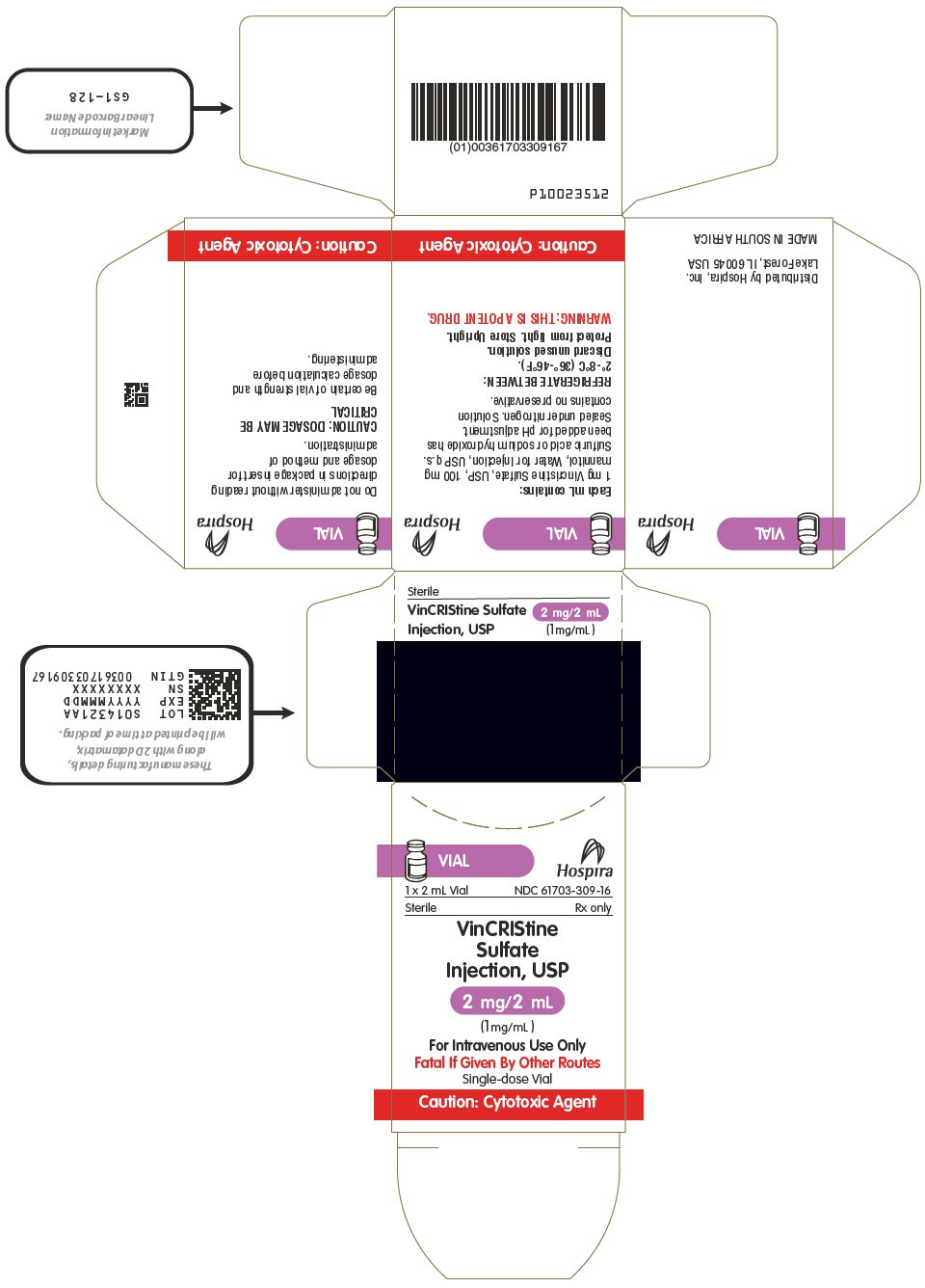 PRINCIPAL DISPLAY PANEL - 2 mL Vial Carton