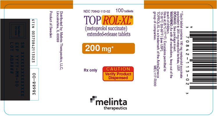 PRINCIPAL DISPLAY PANEL - 200 mg Tablet Bottle Label