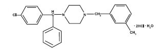 meclizine-structure