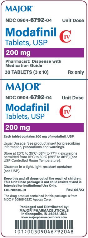 200mg carton label