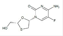 Emtricitabine Structure