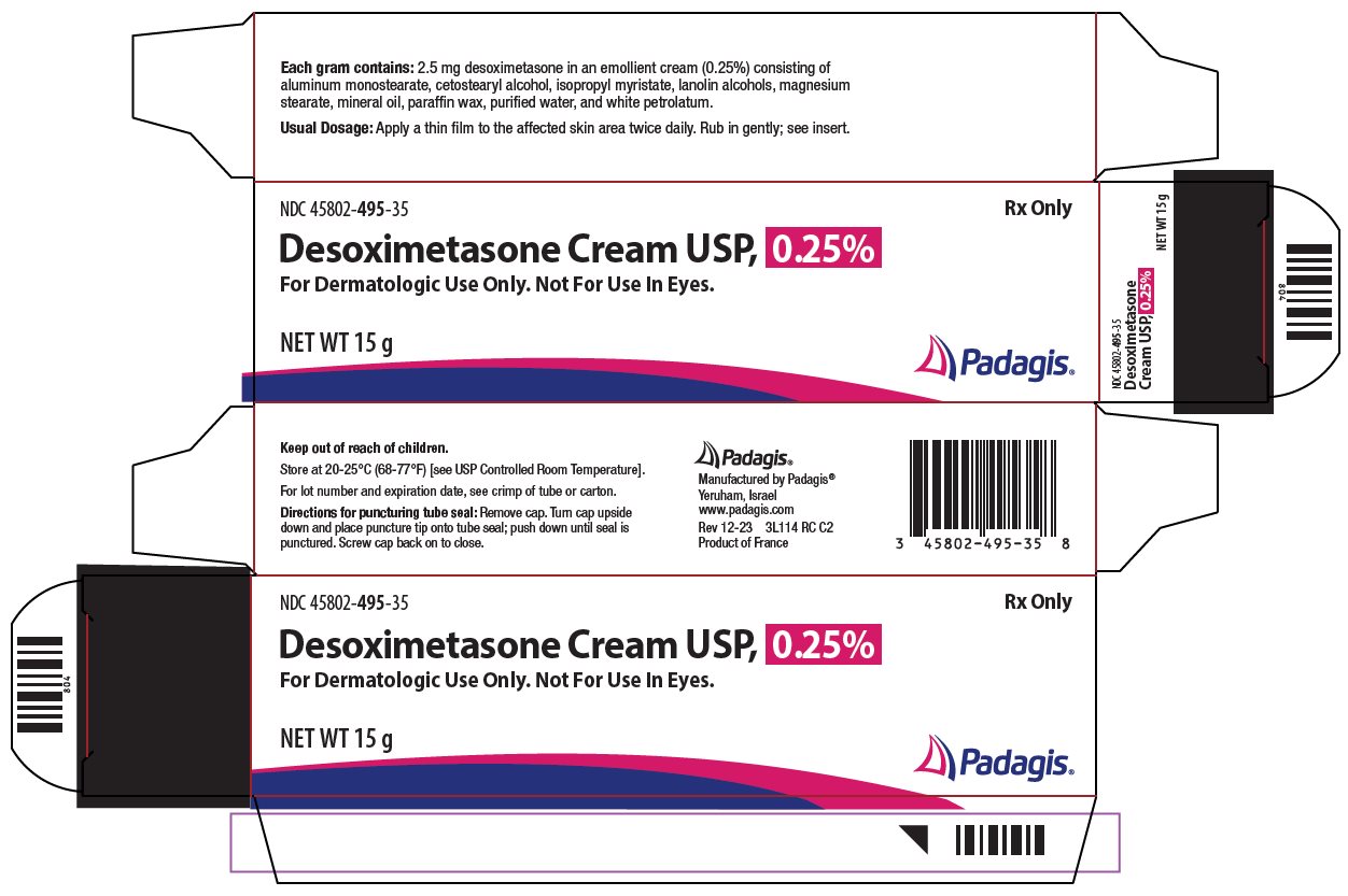 Desoximetasone Cream USP, 0.25% carton image