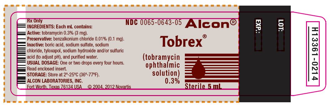 Tobrex - FDA prescribing information, side effects and uses Tobrex - FDA prescribing information, side effects and uses