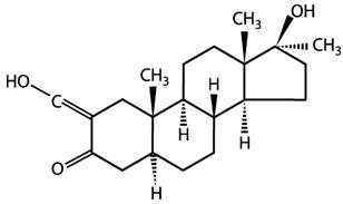 Oxymetholone chemical formula