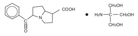 ketorolac-tromethamine-structure