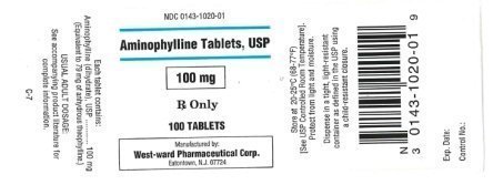 Aminophylline Tablets 100mg 100s