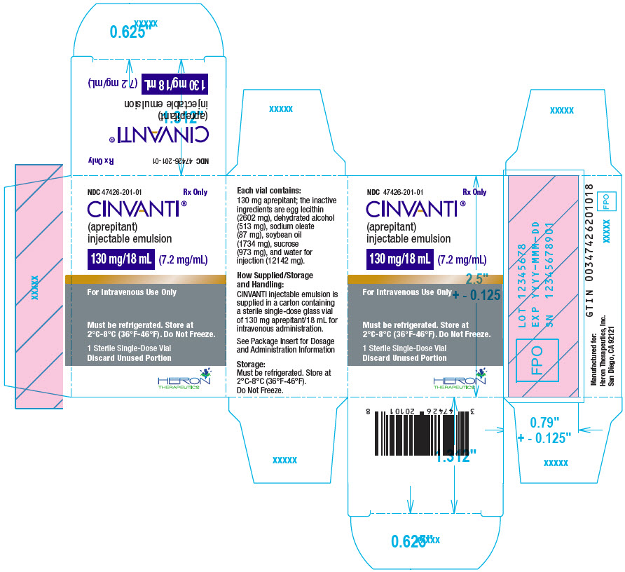 PRINCIPAL DISPLAY PANEL - 130 mg/18 mL Vial Carton