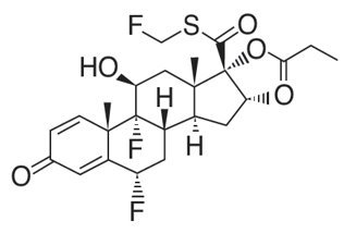 Fluticasone Propionate Structural Formula