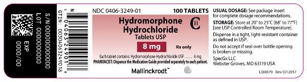 PRINCIPAL DISPLAY PANEL - 8 mg Tablet Bottle Label