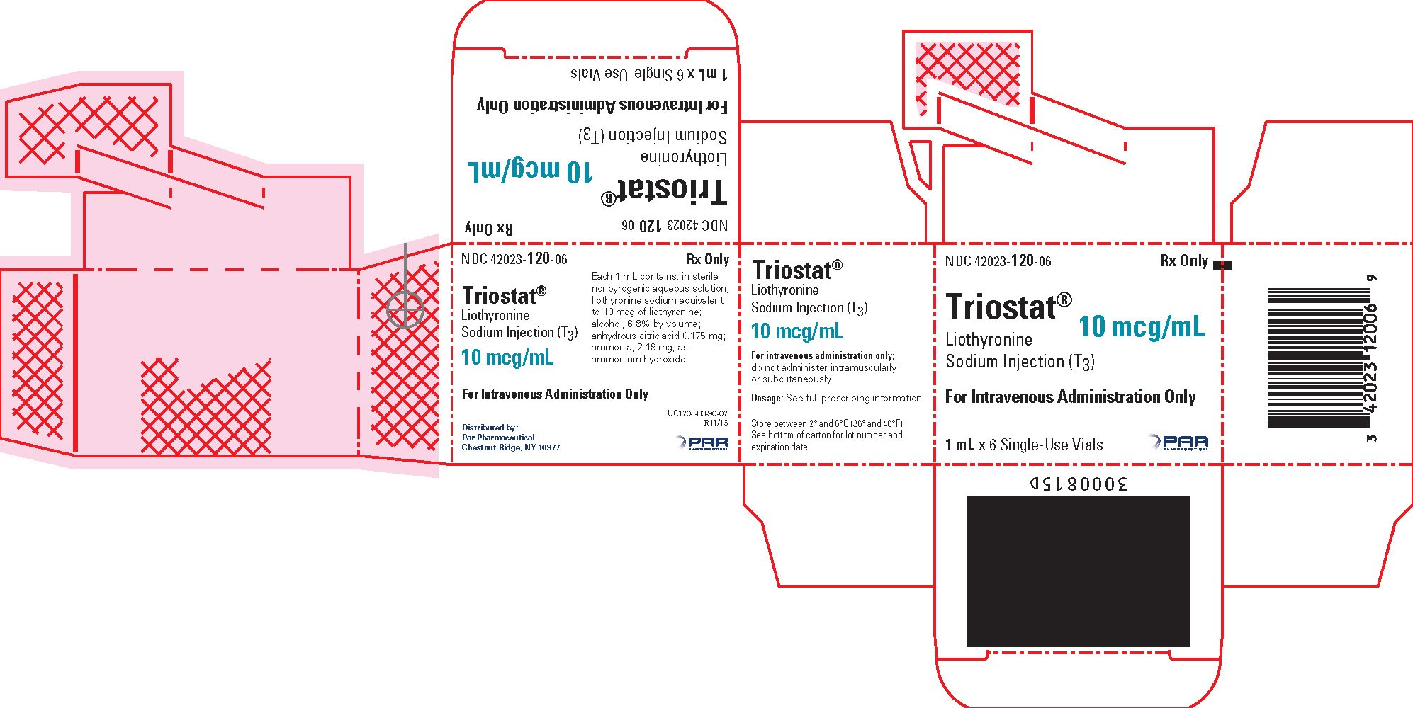 PRINCIPAL DISPLAY PANEL - 10 mcg Vial Carton