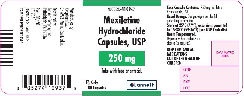 250 mg bottle label
