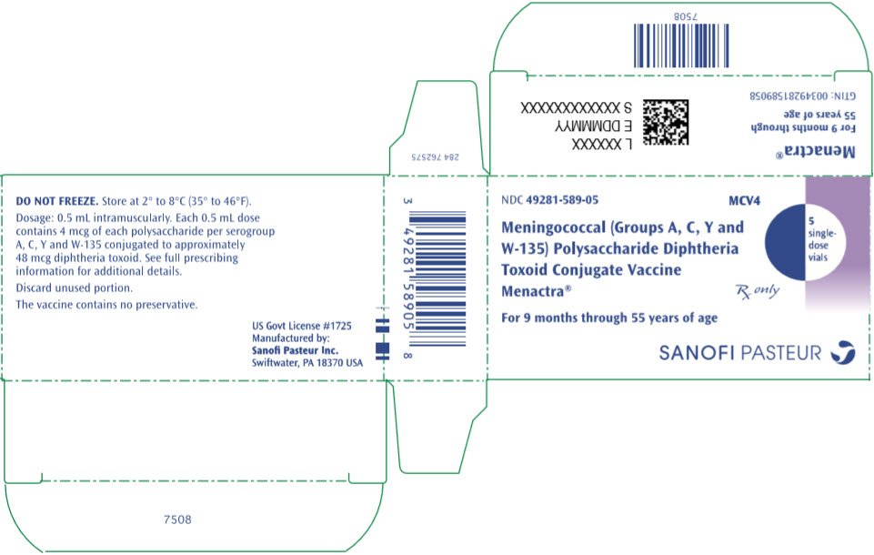 PRINCIPAL DISPLAY PANEL - 5 Vial Package