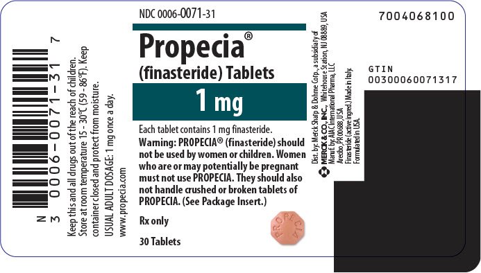 Propecia pregnancy warnings