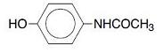 acetaminophen chemical structure