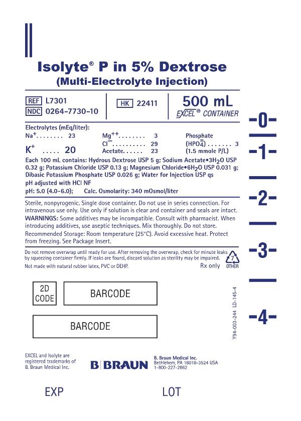 500 mL container label L7301