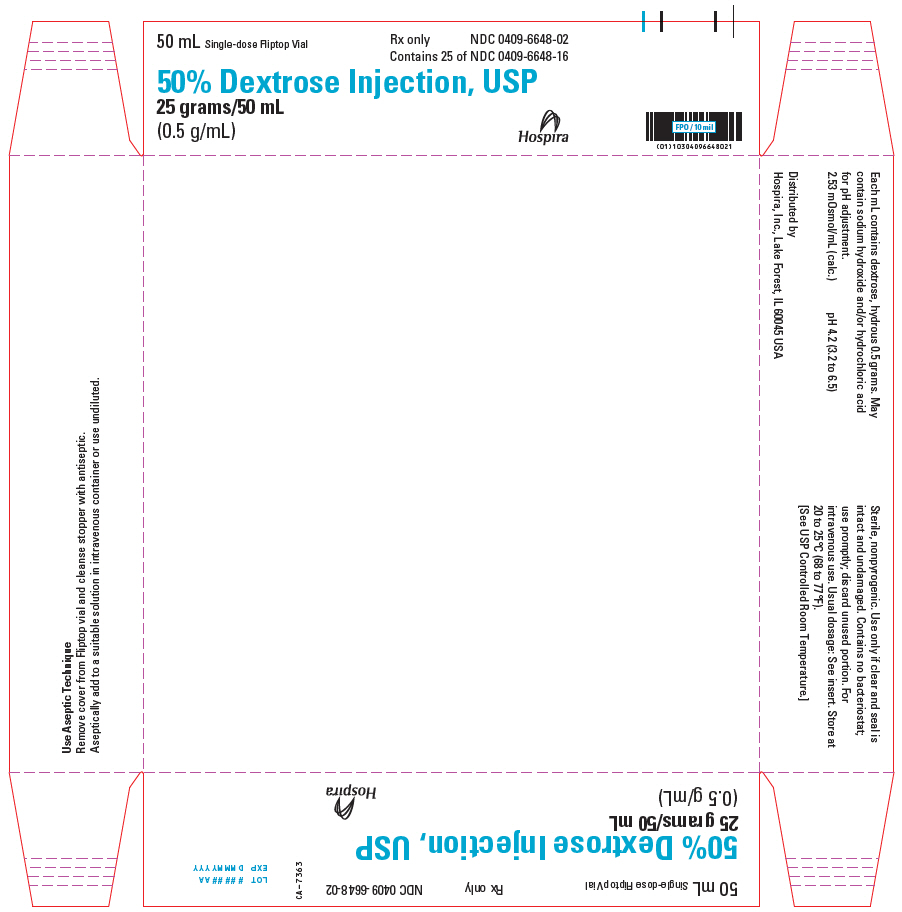 Principal Display Panel - 50 mL Vial Tray - 0409-6648-02