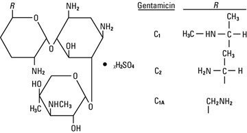Gentamicin Sulfate Structural Formula