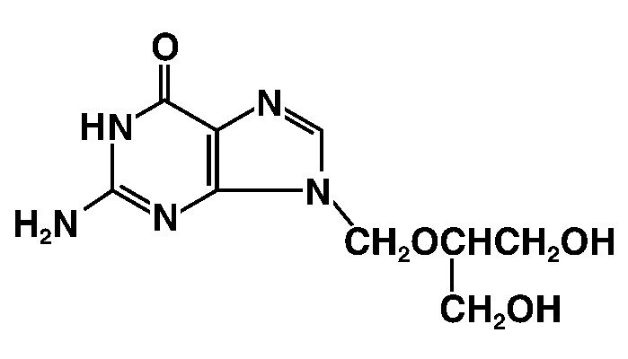 Ganciclovir Structural Formula