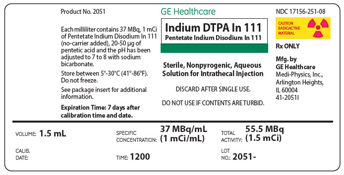 Principal Display Panel - 1.5 mL Vial Label