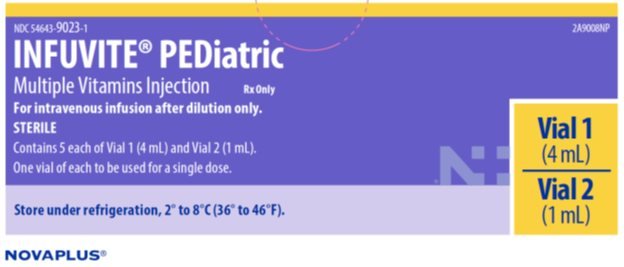 Infuvite Pediatric Single Dose