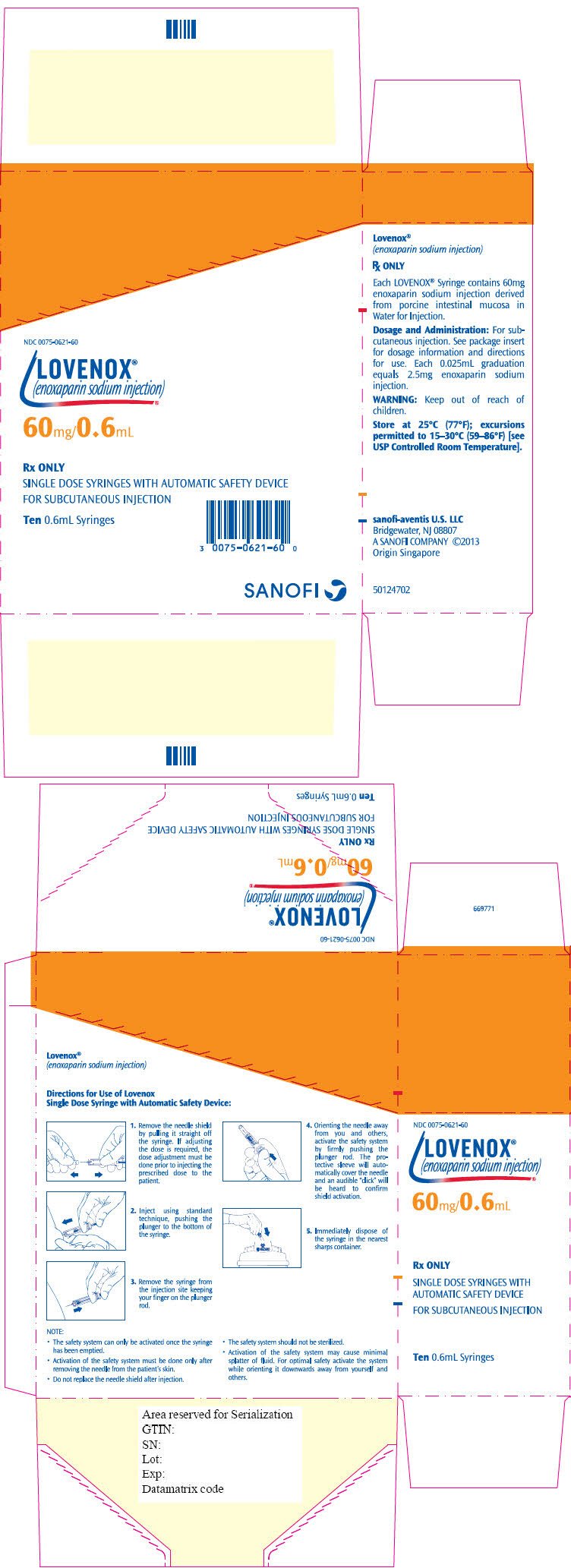 PRINCIPAL DISPLAY PANEL - 60 mg/0.6 mL Syringe Carton