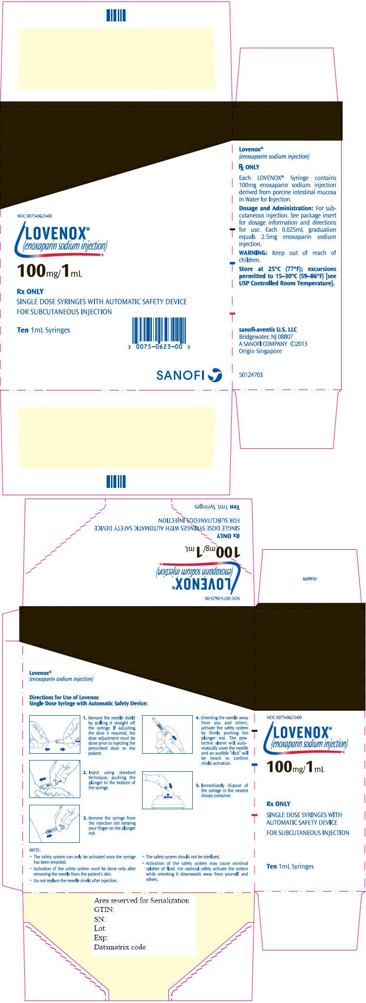 PRINCIPAL DISPLAY PANEL - 100 mg/1 mL Syringe Carton