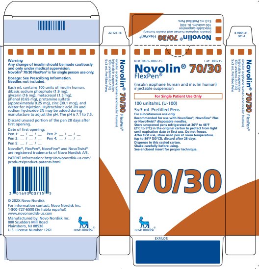 Image of Novolin 70/30 FlexPen carton