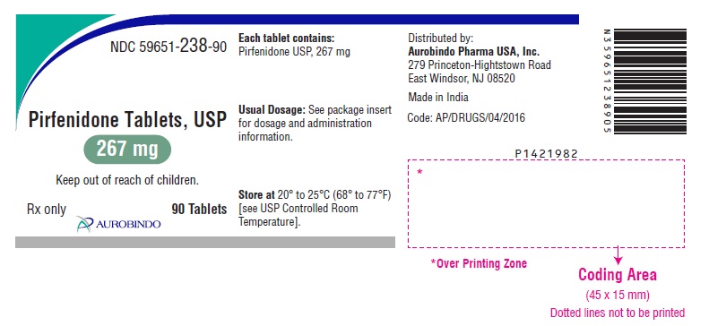 PACKAGE LABEL-PRINCIPAL DISPLAY PANEL - 267 mg (90 Tablets Container Label)