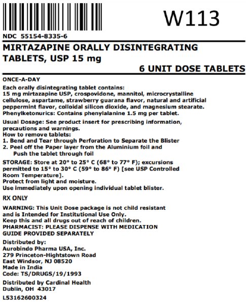 15mg bag label