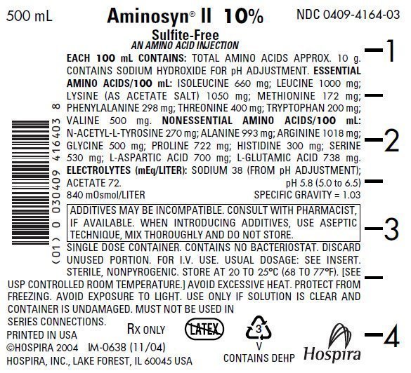 PRINCIPAL DISPLAY PANEL - 500 mL Bag Label - NDC 0409-4164